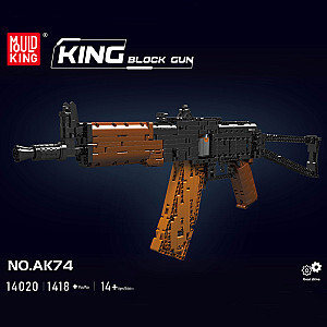 MOULD KING 14020 Military AK-47 Assault Rifle Gun
