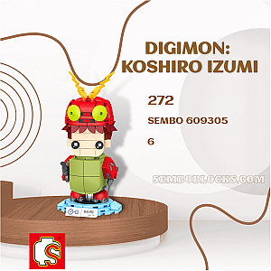 SEMBO 609305 Creator Expert Digimon: Koshiro Izumi