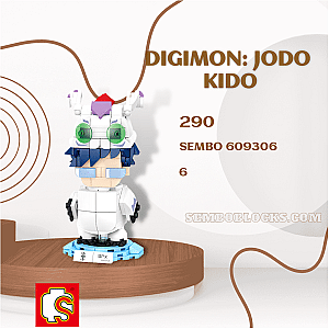SEMBO 609306 Creator Expert Digimon: Jodo Kido
