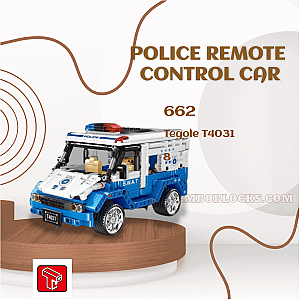 TaiGaoLe T4031 Technician Police Remote Control Car