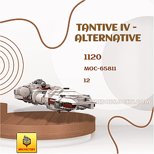MOC Factory 65811 Star Wars Tantive IV - Alternative