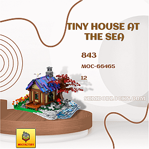 MOC Factory 66465 Creator Expert Tiny House At The Sea