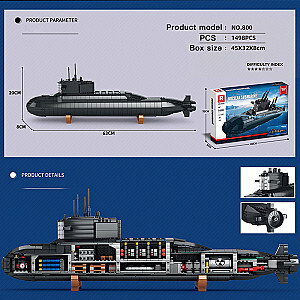 REOBRIX 800 Military Nuclear Submarine