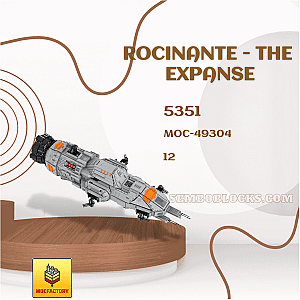 MOC Factory 49304 Space Rocinante - The Expanse