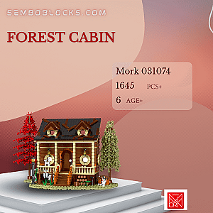 MORK 031074 Creator Expert Forest Cabin
