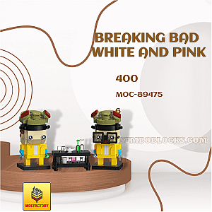 MOC Factory 89475 Creator Expert Breaking Bad White And Pink