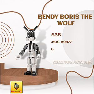 MOC Factory 89477 Creator Expert Bendy Boris the Wolf