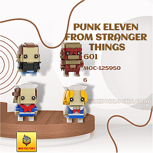MOC Factory 125950 Creator Expert Punk Eleven from Stranger Things