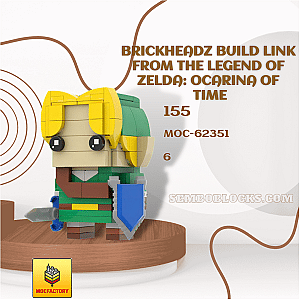 MOC Factory 62351 Movies and Games Brickheadz Build Link from The Legend of Zelda: Ocarina of Time