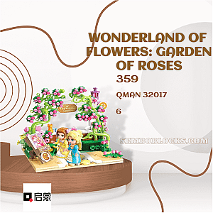 QMAN / ENLIGHTEN / KEEPPLEY 32017 Creator Expert Wonderland of Flowers: Garden of Roses