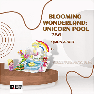 QMAN / ENLIGHTEN / KEEPPLEY 32019 Creator Expert Blooming Wonderland: Unicorn Pool