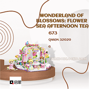QMAN / ENLIGHTEN / KEEPPLEY 32020 Creator Expert Wonderland of Blossoms: Flower Sea Afternoon Tea
