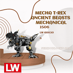 LW 60030 Creator Expert Mecha T-Rex Ancient Beasts Mechanical