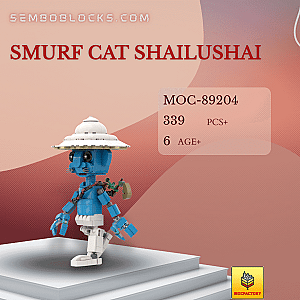 MOC Factory 89204 Creator Expert Smurf Cat Shailushai