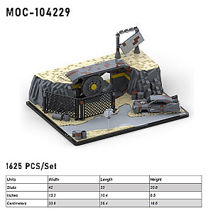 MOC Factory 104229 Modular Building Fallout Nuclear Shelter