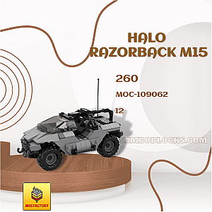 MOC Factory 109062 Military Halo Razorback M15