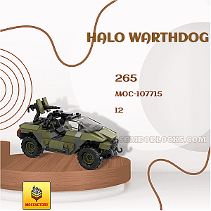 MOC Factory 107715 Military Halo Warthdog