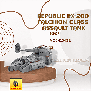 MOC Factory 110432 Star Wars Republic RX-200 Falchion-class Assault Tank