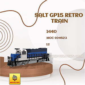 MOC Factory 104623 Technician SALT GP15 Retro Train