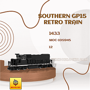 MOC Factory 105945 Technician Southern GP15 Retro Train