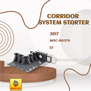 MOC Factory 88379 Star Wars Corridor System Starter