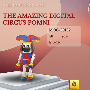 MOC Factory 89182 Movies and Games The Amazing Digital Circus Pomni