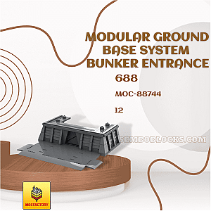 MOC Factory 88744 Star Wars Modular Ground Base System Bunker Entrance