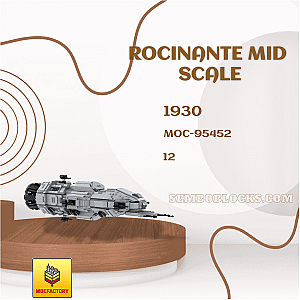 MOC Factory 95452 Space Rocinante Mid Scale