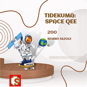 SEMBO 612012 Creator Expert Tidekuma: Space Qee