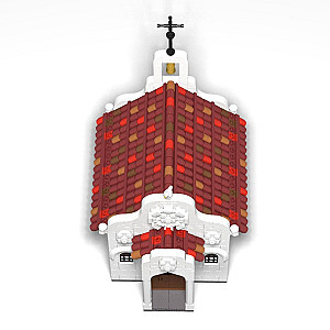 MOC Factory 107385 Modular Building Spanish Church