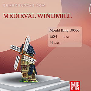 MOULD KING 10060 Creator Expert Medieval Windmill
