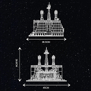 MOULD KING 21036 Modular Building Jedi Temple