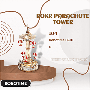 Robotime EA01 Creator Expert ROKR Parachute Tower