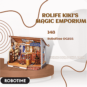 Robotime DG155 Modular Building Rolife Kiki's Magic Emporium