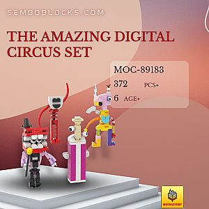 MOC Factory 89183 Movies and Games The Amazing Digital Circus Set