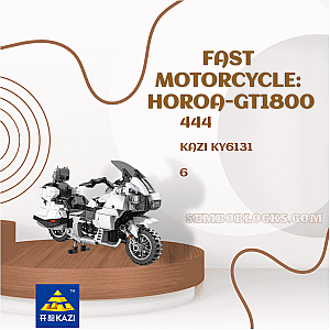 KAZI / GBL / BOZHI KY6131 Technician Fast Motorcycle: Horoa-GT1800