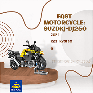 KAZI / GBL / BOZHI KY6130 Technician Fast Motorcycle: Suzdkj-DJ250