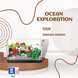 ZHEGAO DZ6101 Creator Expert Ocean Exploration