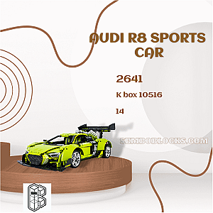 K-Box 10516 Technician Audi R8 Sports Car