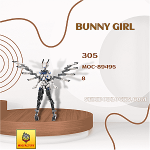 MOC Factory 89495 Creator Expert Bunny Girl