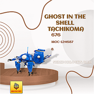 MOC Factory 124687 Creator Expert Ghost in the Shell Tachikoma