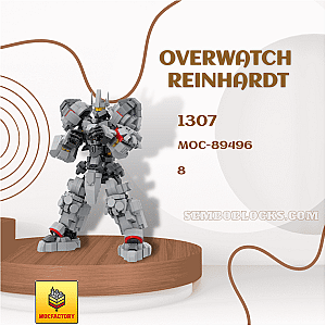 MOC Factory 89496 Creator Expert Overwatch Reinhardt