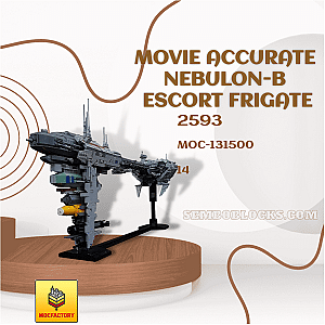 MOC Factory 131500 Star Wars Movie Accurate Nebulon-B Escort Frigate