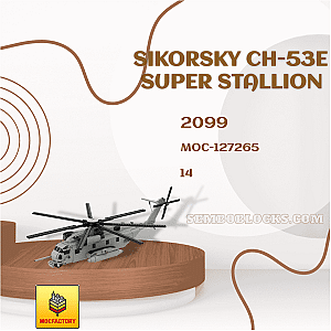 MOC Factory 127265 Military Sikorsky CH-53E Super Stallion