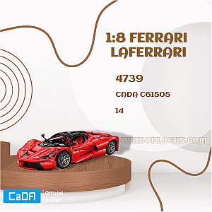 CaDa C61505 Technician 1:8 Ferrari Laferrari