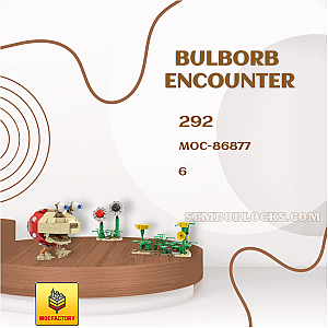 MOC Factory 86877 Creator Expert Bulborb Encounter