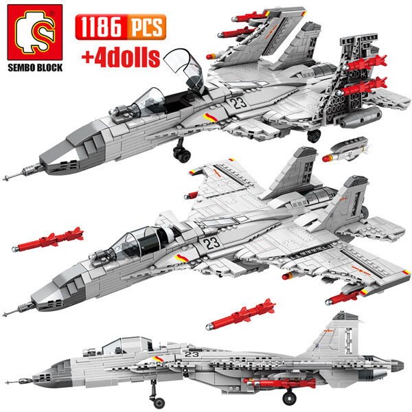 SEMBO 202055 Shandong Ship Cultural and Creative: J-15 carrier-based fighter