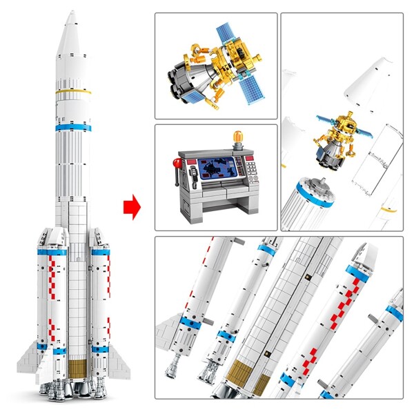 SEMBO 203307 Aerospace Cultural and Creative: Cryogenic Liquid Bundled Launch Vehicle