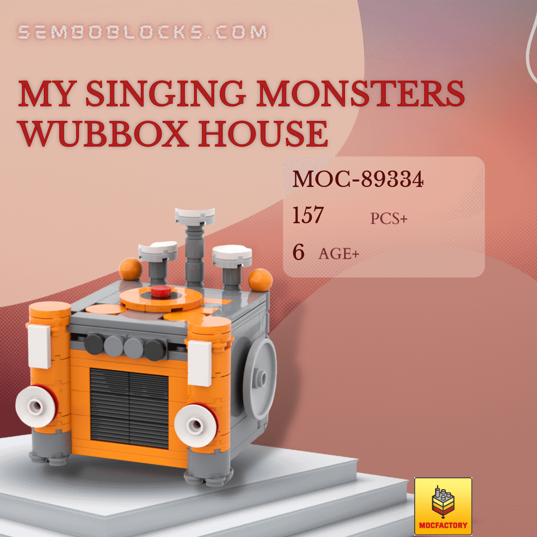 MOC Factory 89334 My Singing Monsters Wubbox House