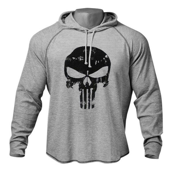 Punisher Hoodie Pullover Skull Printing Marvel Sweatshirt Long Sleeve Cotton Bodybuilding Clothing Gym Wear Fitness Sportswear 640X640 3 - Skull Outfit